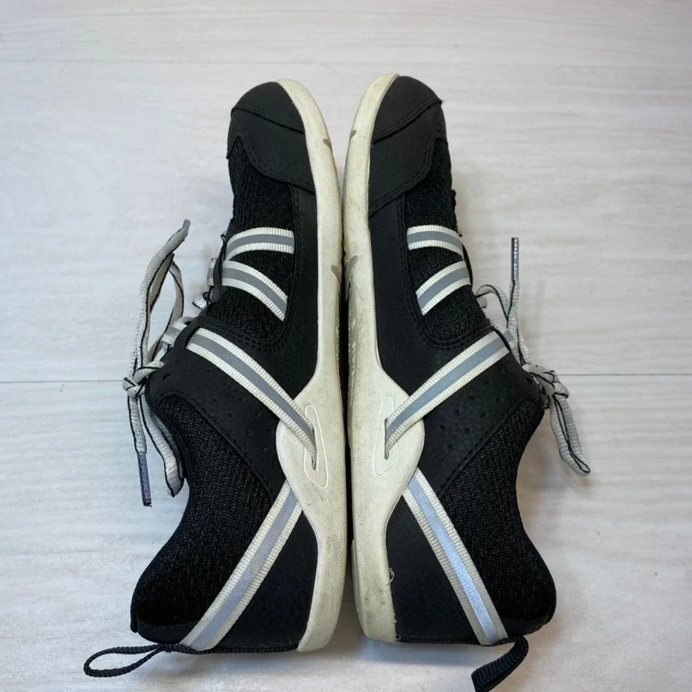 Xero Shoes Womens 7 Prio Running Shoes Minimalist Barefoot Black Mesh Sneakers